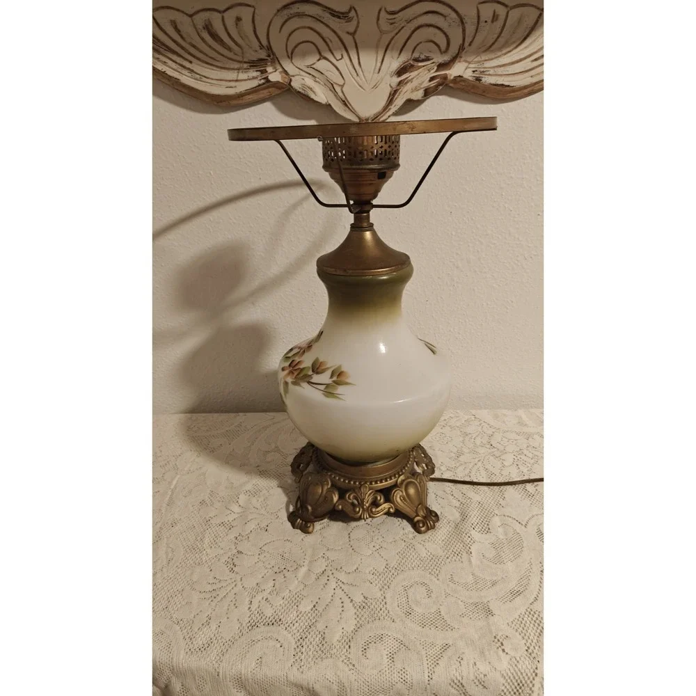 Vintage Global Industries Gone With The Wind Lamp 1967